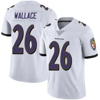 Baltimore Ravens Youth K'Von Wallace Limited Vapor Untouchable Jersey - White