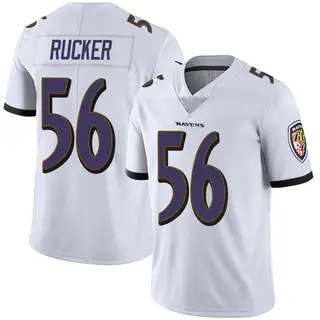 Baltimore Ravens Youth Kaimon Rucker Limited Vapor Untouchable Jersey - White