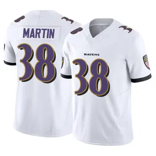 Baltimore Ravens Youth Keyon Martin Limited Vapor F.U.S.E. Jersey - White