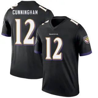 Baltimore Ravens Youth Malik Cunningham Legend Jersey - Black