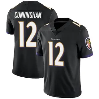 Baltimore Ravens Youth Malik Cunningham Limited Alternate Vapor Untouchable Jersey - Black