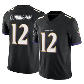 Baltimore Ravens Youth Malik Cunningham Limited Vapor F.U.S.E. Jersey - Black
