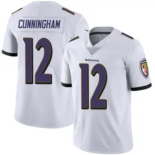 Baltimore Ravens Youth Malik Cunningham Limited Vapor Untouchable Jersey - White