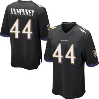Baltimore Ravens Youth Marlon Humphrey Game Jersey - Black