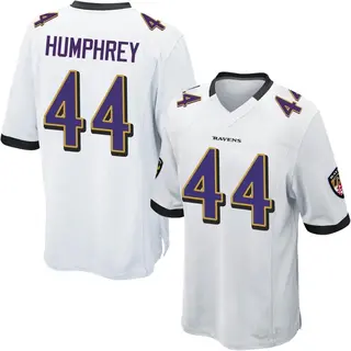 Baltimore Ravens Youth Marlon Humphrey Game Jersey - White