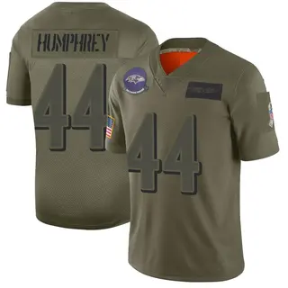 Baltimore Ravens Youth Marlon Humphrey Limited 2019 Salute to Service Jersey - Camo