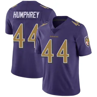 Baltimore Ravens Youth Marlon Humphrey Limited Color Rush Vapor Untouchable Jersey - Purple