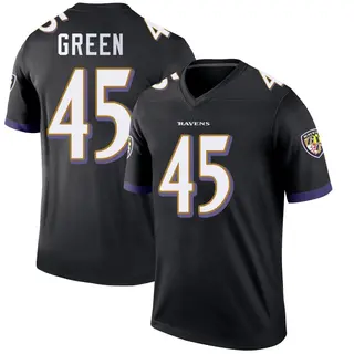 Baltimore Ravens Youth Mike Green Legend Jersey - Black