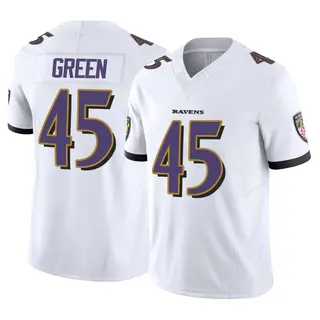 Baltimore Ravens Youth Mike Green Limited Vapor F.U.S.E. Jersey - White