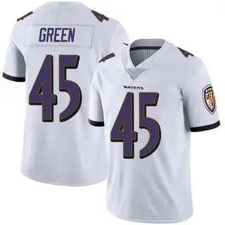 Baltimore Ravens Youth Mike Green Limited Vapor Untouchable Jersey - White