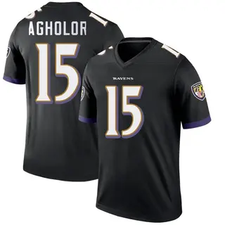 Baltimore Ravens Youth Nelson Agholor Legend Jersey - Black