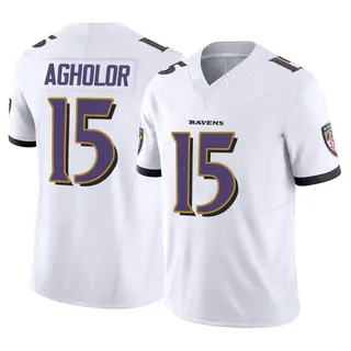 Baltimore Ravens Youth Nelson Agholor Limited Vapor F.U.S.E. Jersey - White