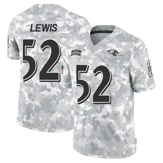 Baltimore Ravens Youth Ray Lewis Limited 2024 Salute to Service Jersey - Arctic Camo