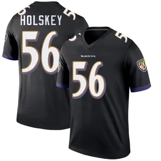 Baltimore Ravens Youth Reid Holskey Legend Jersey - Black