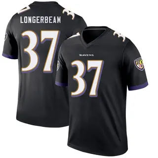 Baltimore Ravens Youth Robert Longerbeam Legend Jersey - Black