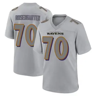 Baltimore Ravens Youth Roger Rosengarten Game Atmosphere Fashion Jersey - Gray