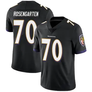 Baltimore Ravens Youth Roger Rosengarten Limited Alternate Vapor Untouchable Jersey - Black