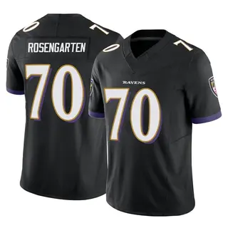 Baltimore Ravens Youth Roger Rosengarten Limited Vapor F.U.S.E. Jersey - Black