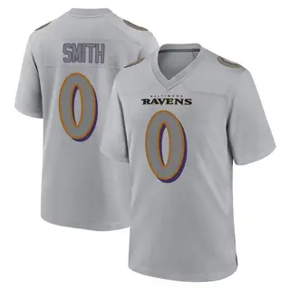 Baltimore Ravens Youth Roquan Smith Game Atmosphere Fashion Jersey - Gray