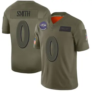 Baltimore Ravens Youth Roquan Smith Limited 2019 Salute to Service Jersey - Camo