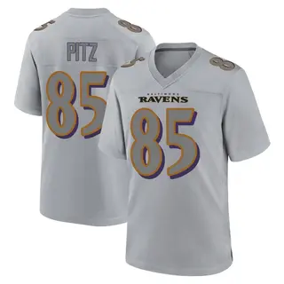 Baltimore Ravens Youth Sam Pitz Game Atmosphere Fashion Jersey - Gray