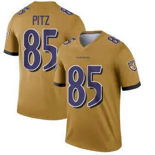 Baltimore Ravens Youth Sam Pitz Legend Inverted Jersey - Gold
