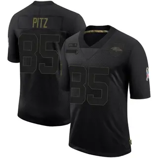 Baltimore Ravens Youth Sam Pitz Limited 2020 Salute To Service Jersey - Black