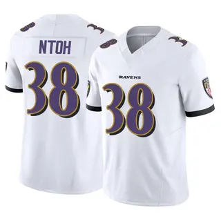 Baltimore Ravens Youth Sone Ntoh Limited Vapor F.U.S.E. Jersey - White