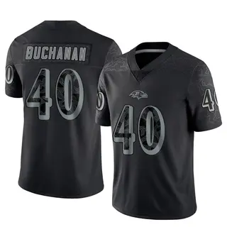 Baltimore Ravens Youth Teddye Buchanan Limited Reflective Jersey - Black