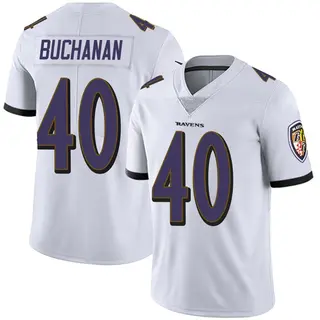 Baltimore Ravens Youth Teddye Buchanan Limited Vapor Untouchable Jersey - White