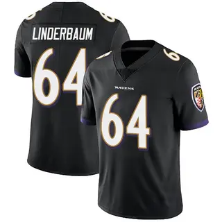 Baltimore Ravens Youth Tyler Linderbaum Limited Alternate Vapor Untouchable Jersey - Black