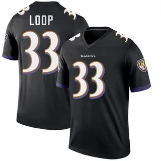 Baltimore Ravens Youth Tyler Loop Legend Jersey - Black
