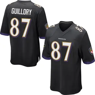 Baltimore Ravens Youth Xavier Guillory Game Jersey - Black