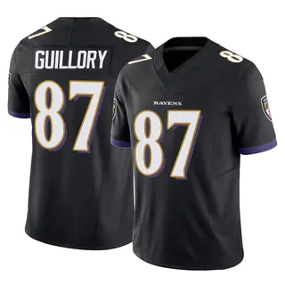 Baltimore Ravens Youth Xavier Guillory Limited Vapor F.U.S.E. Jersey - Black